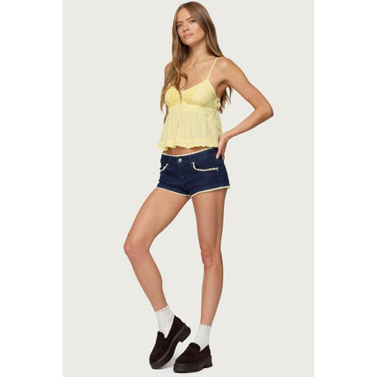 Halsey Ruffle Tank Top