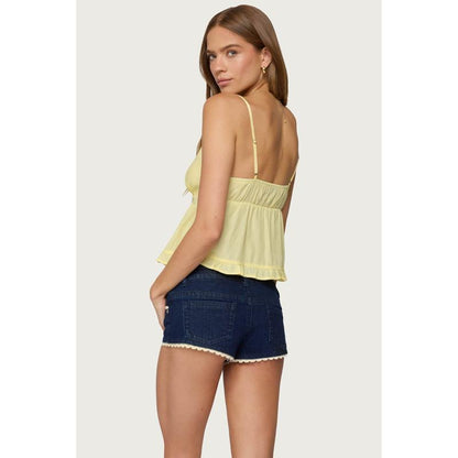 Halsey Ruffle Tank Top